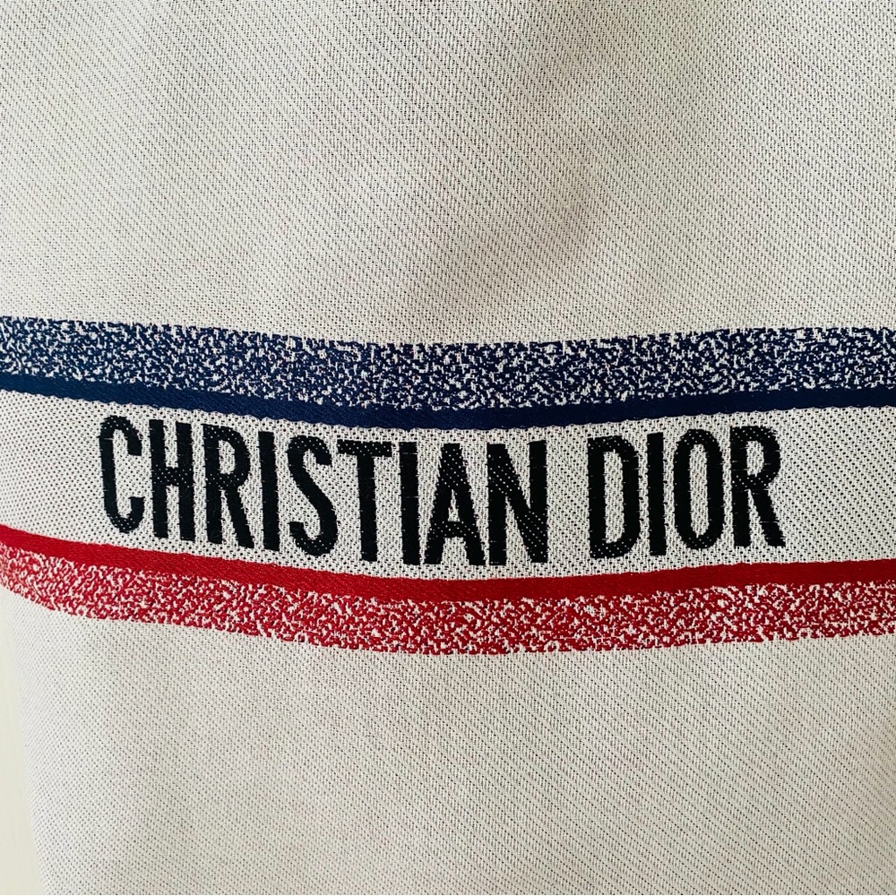 New Christian Dior Made in Italy 2024 Olympics Edition Stars Travel Tote Bag - Picture 3 of 12